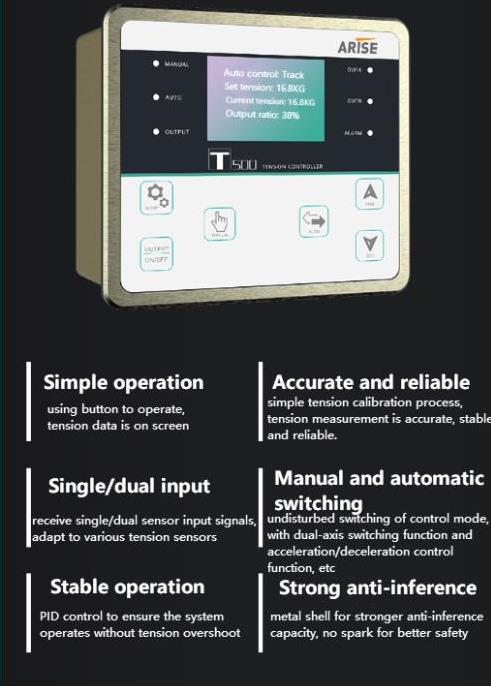 advantages of web tension controller