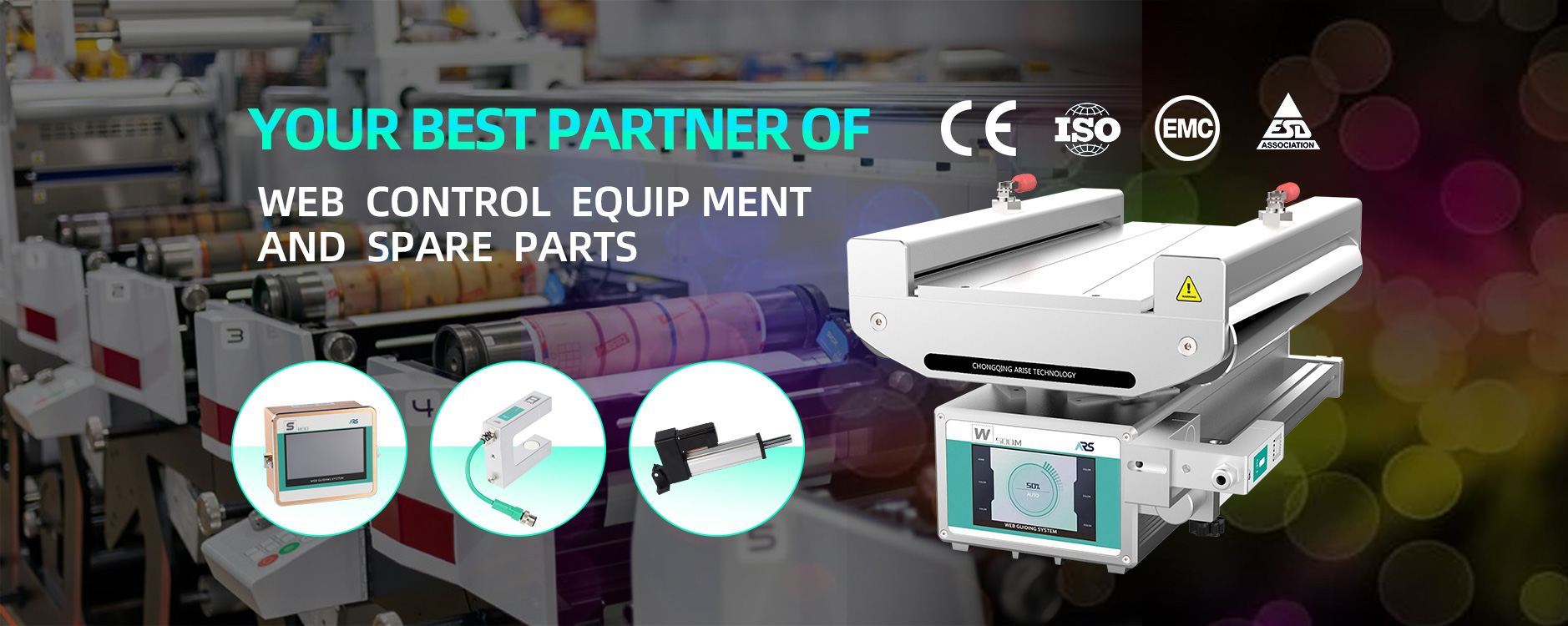 Web Guiding System Manufacturer In China | Arise