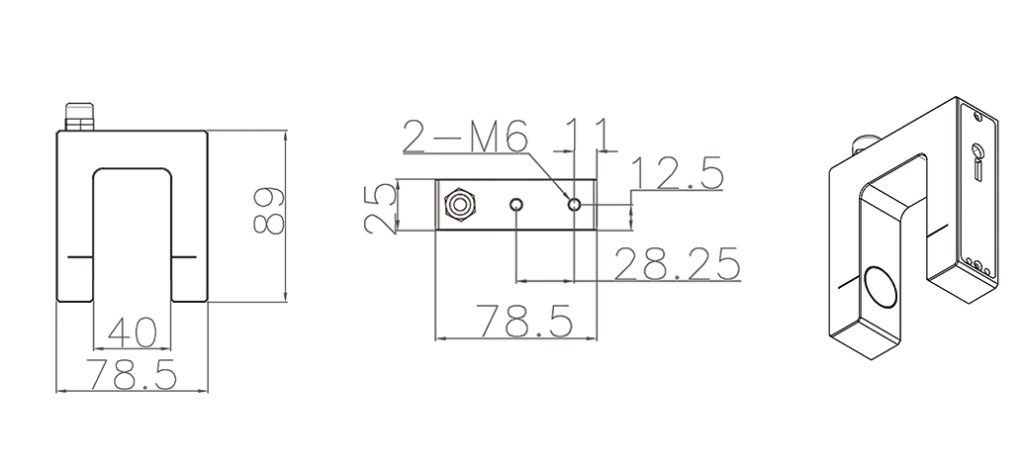 specifications of A100 infrad edge guide sensor