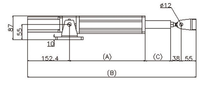 specifications of SE-150Z web guide actuator