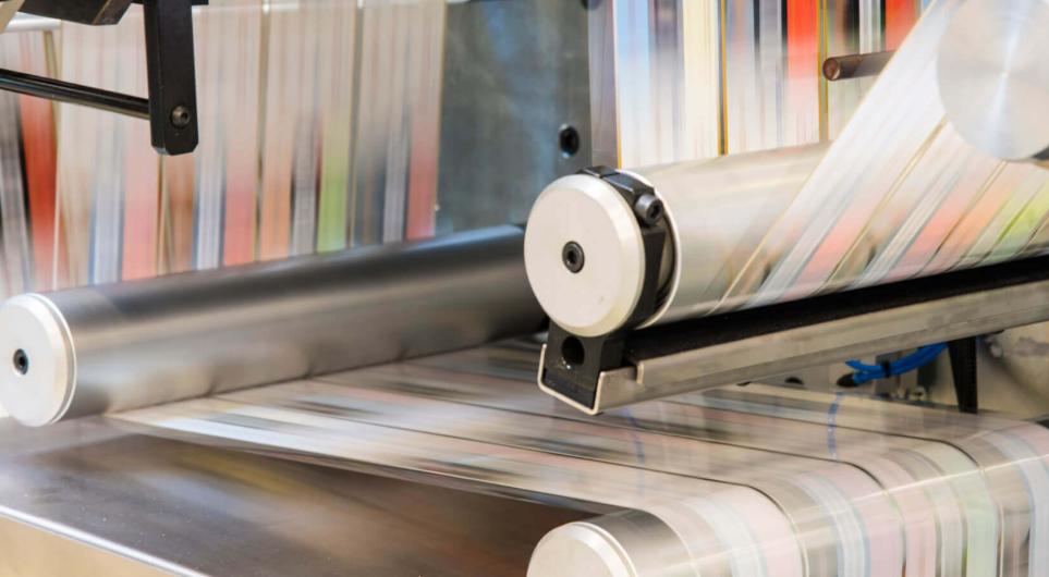 Label printing with inspection system
