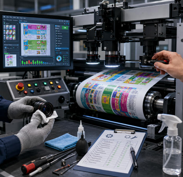Calibration and Maintenance of 100% Print Inspection Systems