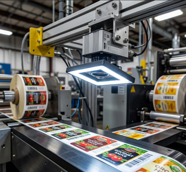 quality control vision systems in lable printing