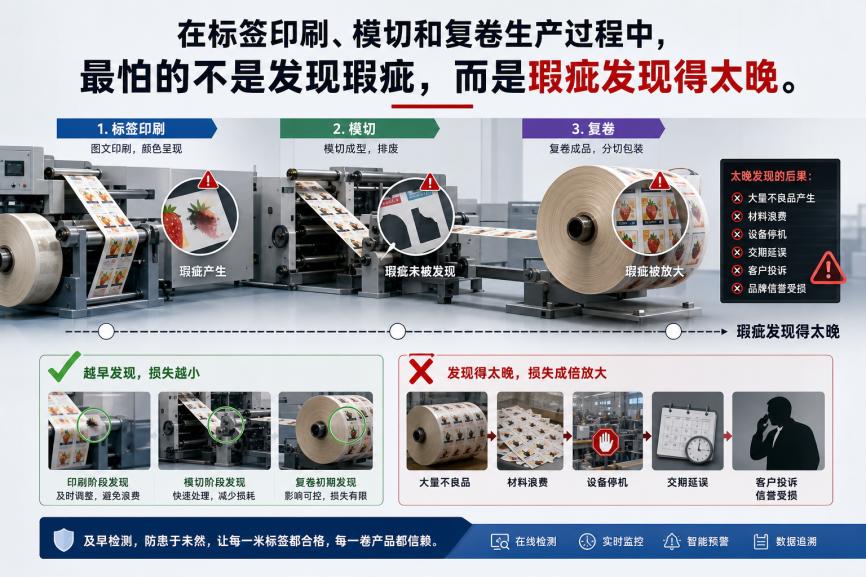 Defect Detected in Label Inspection
