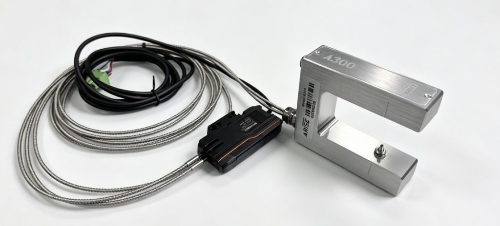 High-Temperature Fiber Optic Web Guide Sensor