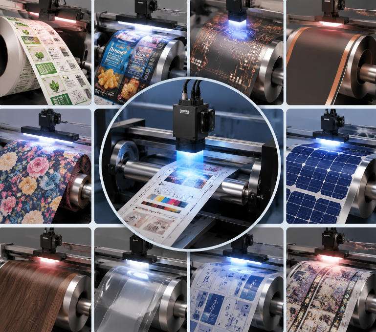 Applications of Vision Inspection in Roll-to-Roll Printing