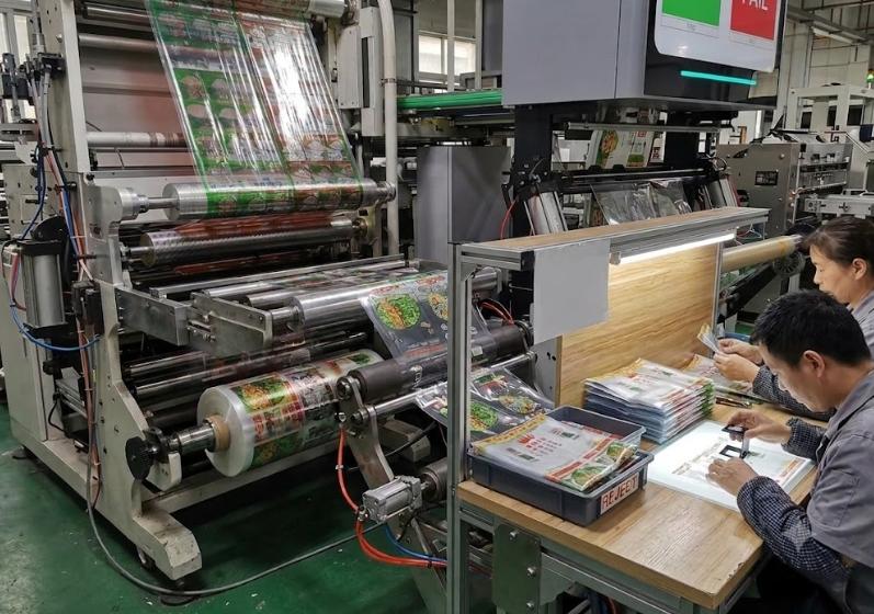 Traditional Manual Inspection in Bag Making