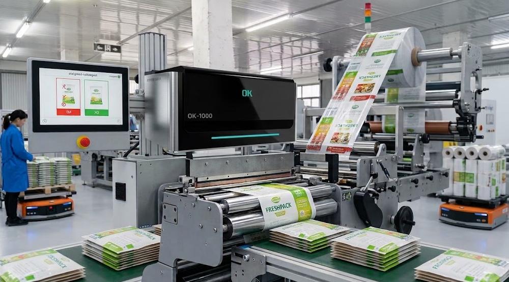 Arise bag making machine vision inspection system