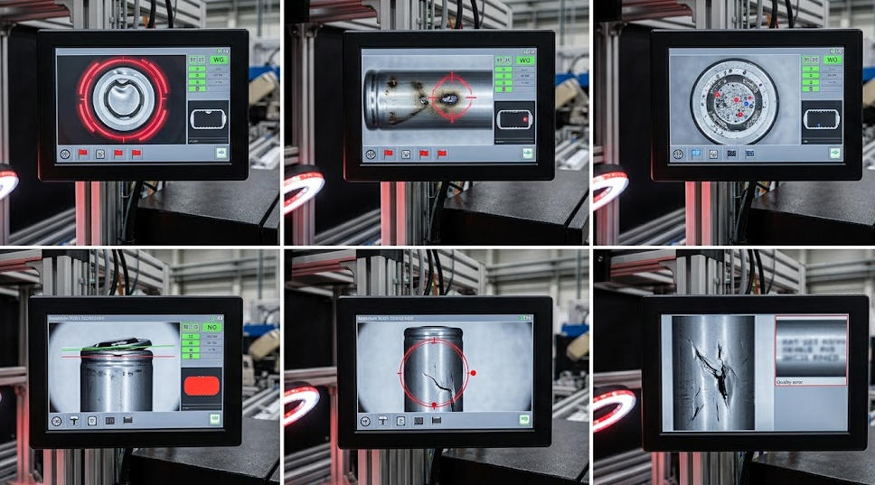 Common Battery Manufacturing Defects Detected by Vision Inspection Systems