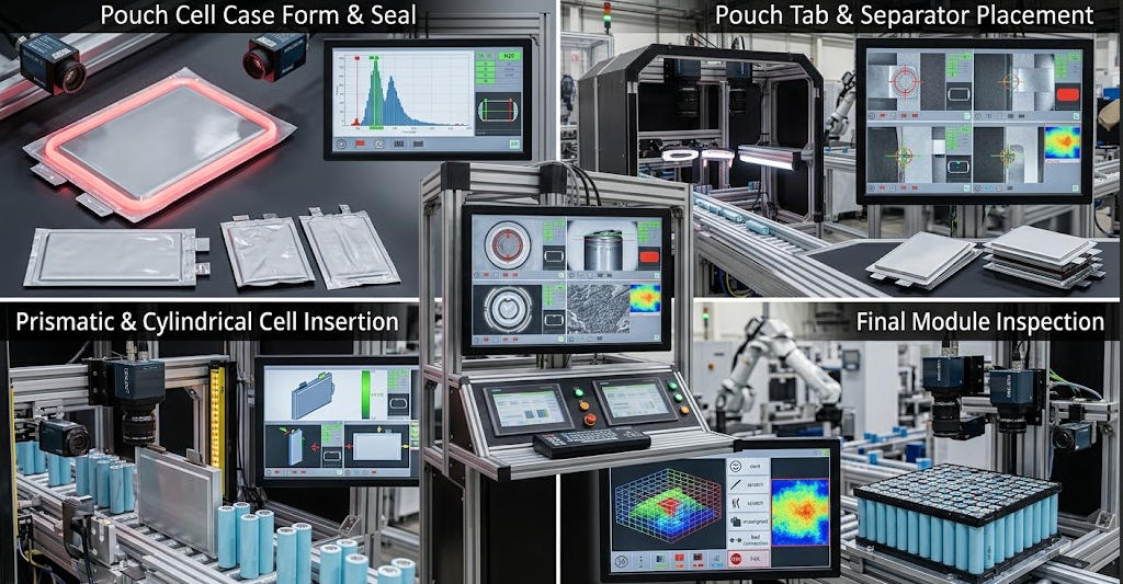 Key Applications of Vision Inspection Systems in Lithium Battery Manufacturing